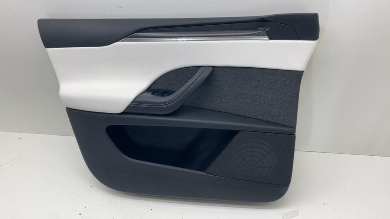 1609947-00-A ⭕ 21-24 Model X Front Left Door Panel Trim Card Cover w/ Molding LH 1609947-00-A