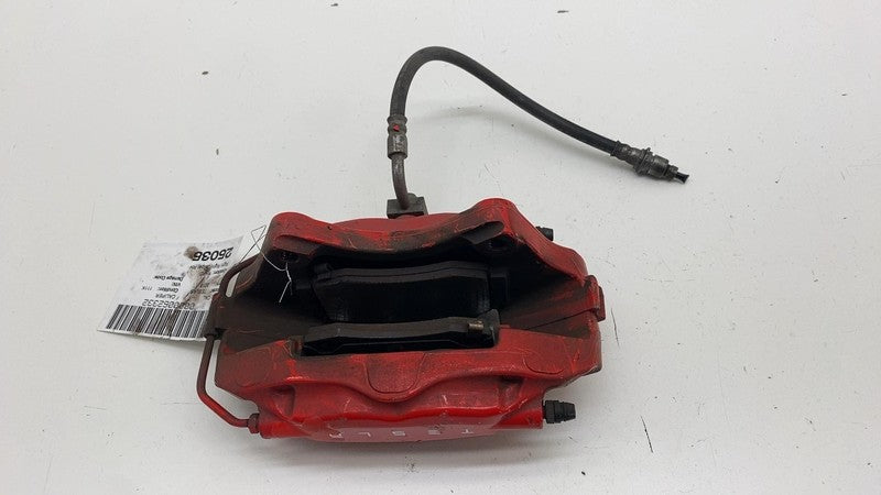 ⭕ 2012-2020 Tesla Model S Rear Caliper Red w/ Brake Hose Line Left 104