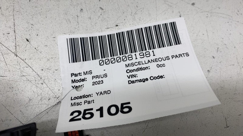 ⭕ 2023-2025 Toyota Prius Dash Dashboard Center A/C Air Vent Grille 556