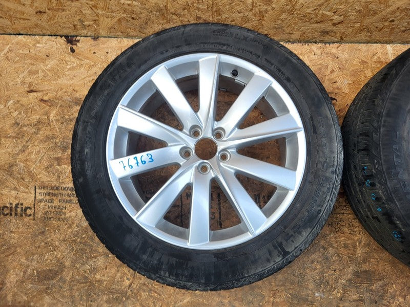 31362276 ⭕2015-2021 Volvo XC90 Wheel Rim 19" 19x8J w/ Continental Tire 235/55R19 31362276