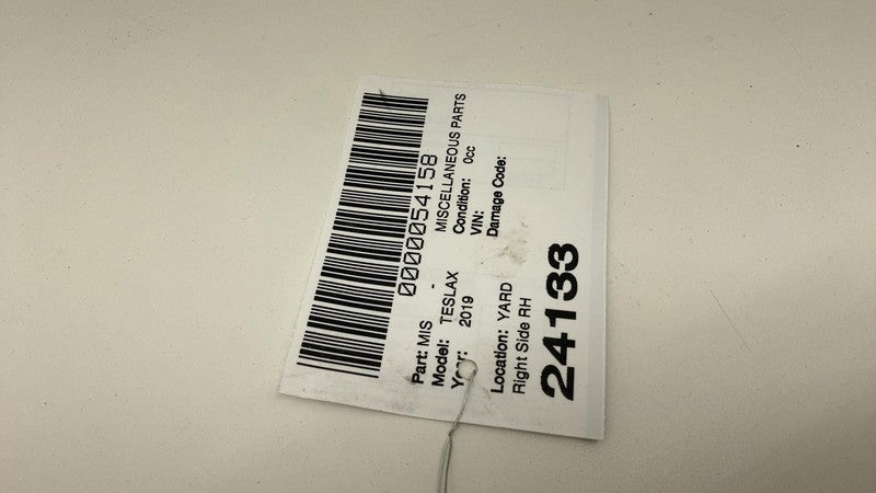 105630000D 2016-2020 Tesla Model X Rear Passenger Trunk Liftgate Pinch Sensor Cover Right