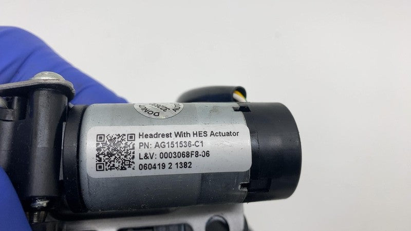 AG151536-C1 2016-2020 Tesla Model X Front Left=Right Headrest & Adjuster Mechanism Actuator