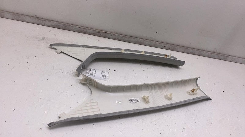 ⭕ 17-23 Tesla Model 3 Front Left & Right A-Pillar Upper Trim Cover 108