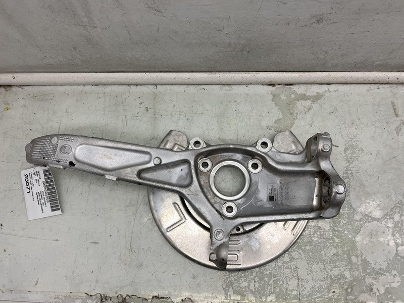 1044316 00 E 2017-2023 Tesla Model 3 Front Passenger Spindle Knuckle Rotor Shield Right RWD