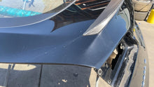 ⭕ 12-15 Tesla Model S Rear Trunk Liftgate Hatch Panel w/ Window Glass Black PBSB