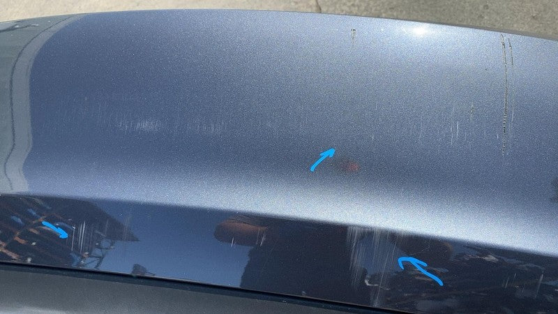 ⭕ 2023 Tesla Model 3 M3 Rear Bumper Cover Assy (No Park Sensor) Gray -