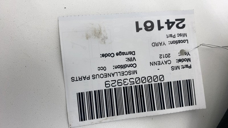 ⭕ 11-18 Porsche Cayenne Front Passenger RH Sun Visor Shade Sunvisor Right Black