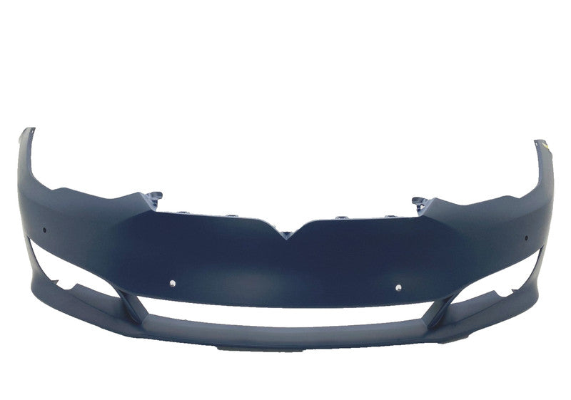 1056370 S0 5 ⭕ 2016-2020 Tesla Model S Front Bumper Fascia Cover Assembly Primed 1056370-S0-5