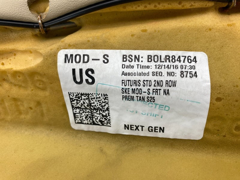 BOLR84764 ⭕ 2012-2020 Tesla Model S Rear Right Side 2nd Row Seat Bolster Cushion Cover RH