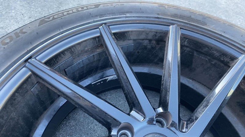 ⭕ 2012-2016 Model S 19x9.5 Wheel Rim w/ Hankook Ventus Tire 275/45 ZR1