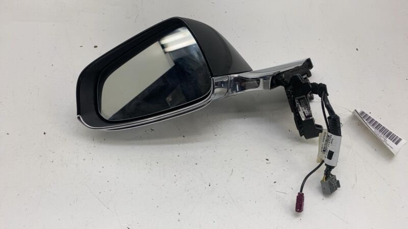 2012-2015 Tesla Model S Driver Exterior Rear View Door Mirror Left LH Black PBSB