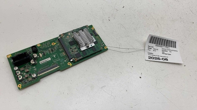 101595000A ⭕ 12-15 Model S MS Instrument Cluster Gauge Speedometer Motherboard 1015950-00-A