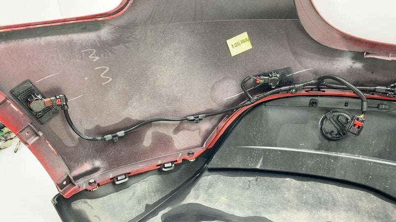 ⭕ 2020-2022 Tesla Model Y Rear Bumper Cover w/ Park Sensor Red PPMR 14