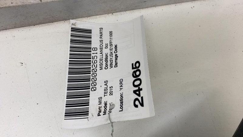 ⭕ 2012-2015 Tesla Model S Rear Bumper Lower Valance Diffuser Cover w/ 