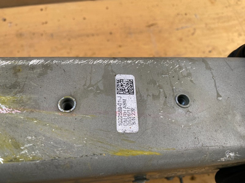 1022589 01 J ⭕ 16-20 Model S Front Right Body Side Member Rail w/ Adaptor Frame 1022589-01-J