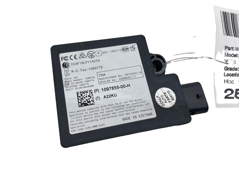 ⭕ 17-23 Tesla Model 3 Rear Bumper BCM Computer Body Control Module 109