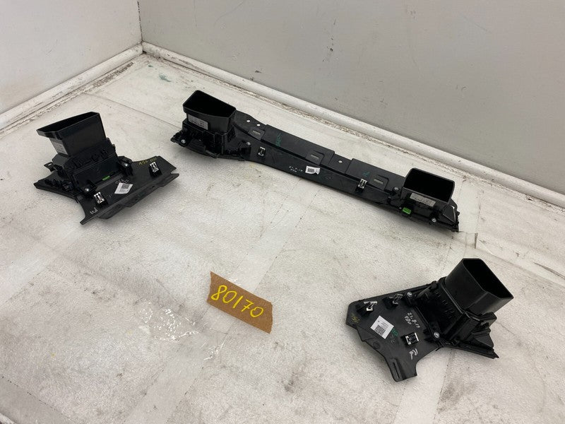 ⭕ 2012-2015 Tesla Model S SET of Dash A/C Air Vent Outlet Dashboard Trim Panel