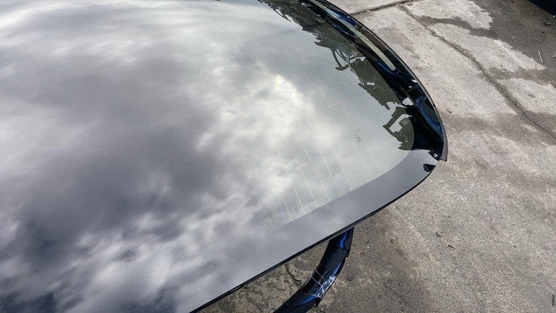 ⭕ 21-23 Model 3 M3 Rear Trunk Panoramic Backlite Glass Back Section 14