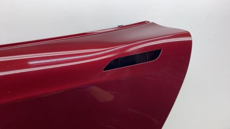 2012 2013 2014 2015 Tesla Model S Rear Driver Side Door Shell Panel Left LH Red