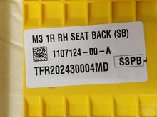 ⭕ 17-23 Model 3 M3 Front Right Seat Upper Cushion w/ Lumbar Support 1107124-00-A