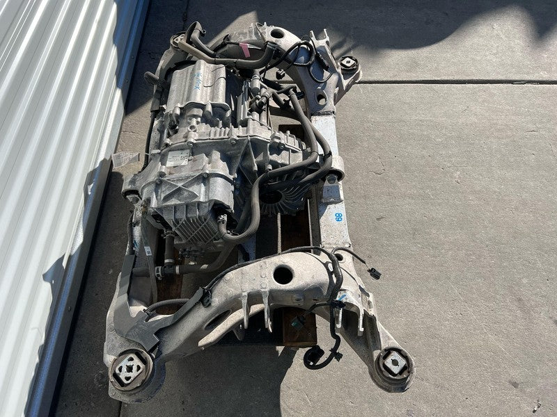 2016-2020 Tesla Model X S Engine Motor Rear Drive Unit W/ Subframe 103
