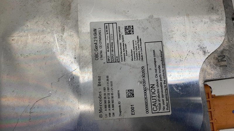 A0009002639 ⭕ 2022 EQS 450+ V297 Rear Drive Motor Battery Pack AC Charger Module A0009002639