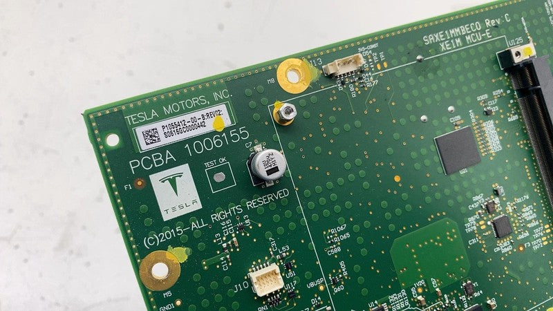 ⭕ 12-18 Tesla Model S MS Media Control Unit Tegra MCU-1 Motherboard 10