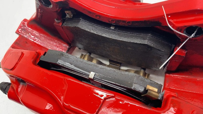 ⭕ 2016-2020 Tesla Model X Rear Caliper w/ Brake Hose Line Right Red 10