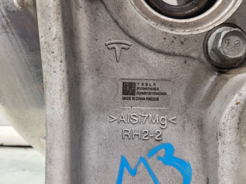 104431600E ⭕17-23 Model 3 Front Right Spindle Knuckle w/ Hub & Dust Shield AWD 1044316-00-E