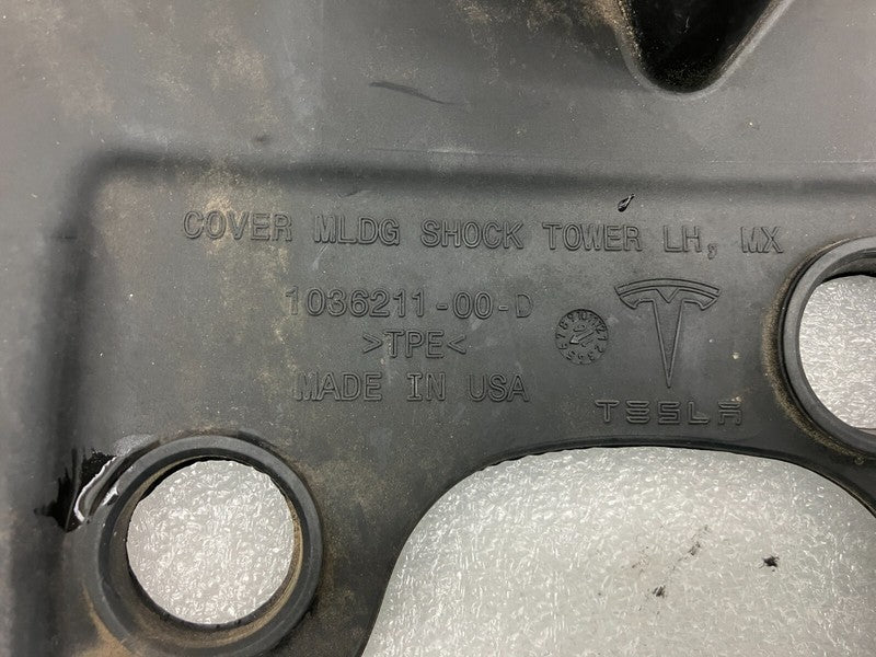 103621100D ⭕ 16-20 Model X Front Left Side Shock Strut Tower Cover Molding LH 1036211-00-D