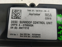 ⭕ 12-20 Model S MS Sunroof Controller Moon Roof Control Module Unit 1007512-00-C