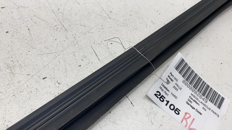 ⭕ 2023-2025 Toyota Prius Rear Left Side Door Window Inner Weatherstrip Seal OEM