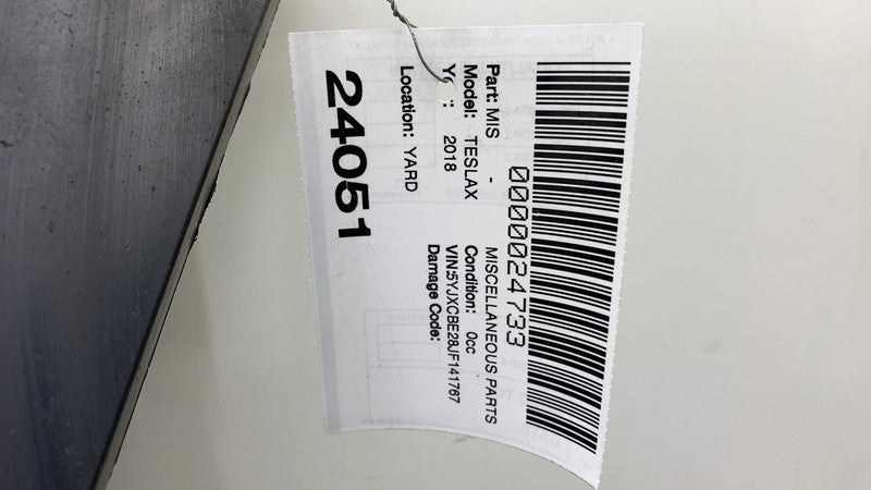 ⭕ 2016-2020 Tesla Model X Rear Bumper Undertray Mid Aero Shield Panel 