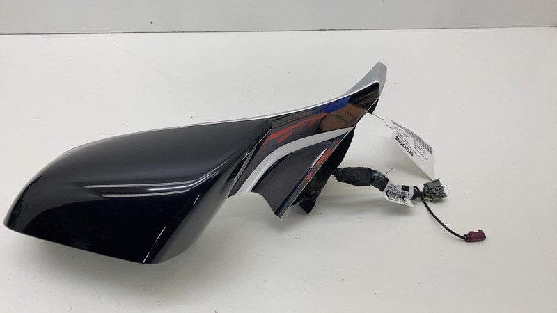 ⭕ 12-15 Model S Front Left Exterior View Door Mirror Black - PMBL 1041