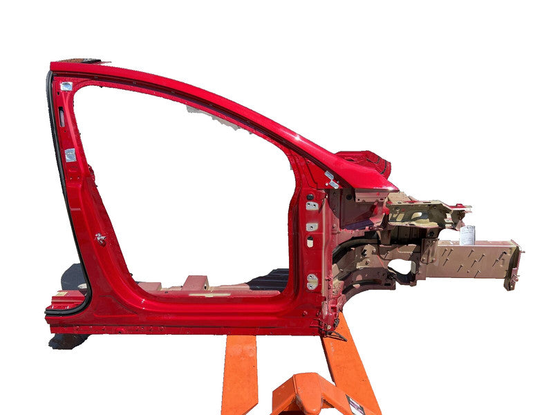 2016-2020 Tesla Model X Right A + B Pillar Door Frame & Quarter Structural Cut