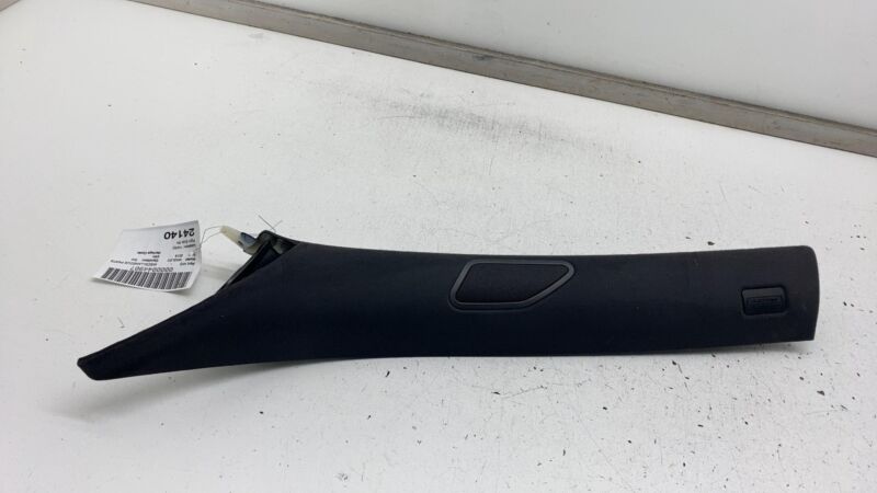 670040366 ⭕ 17-20 Levante Front Left Windshield A-Pillar Trim Cover Panel Black 670040366