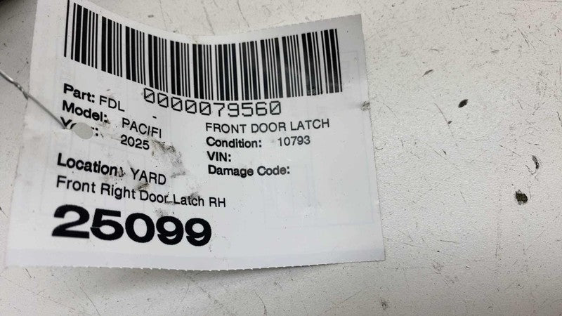04589916AH ⭕2017-2025 Chrysler Pacifica Front Right Door Lock Latch Actuator OEM 04589916AH