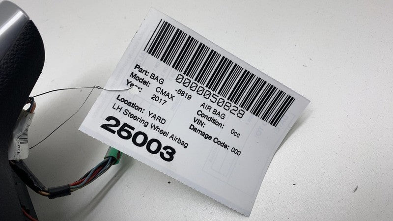 2013-2018 Ford C-Max Hybrid 2.0L Front Steering Wheel Airbag w/ Contro