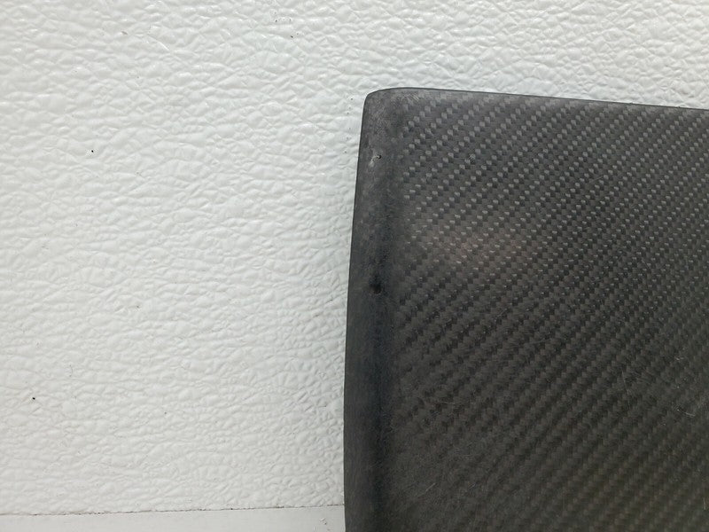 ⭕16-20 Model X MX Center Console Cup Holder Bezel Trim Carbon Fiber 10