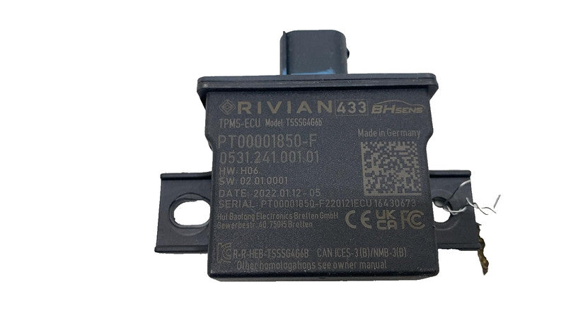 ⭕ 2022 Rivian EDV-700 Tire Pressure Monitoring System TPMS Receiver PT00001850-F