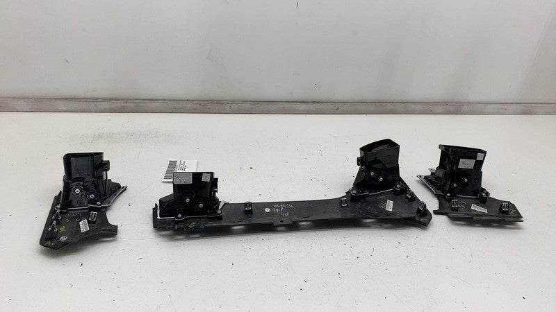 ⭕ 12-15 Model S Dash A/C Air Vent Outlet Dashboard Trim Panel SET 1004