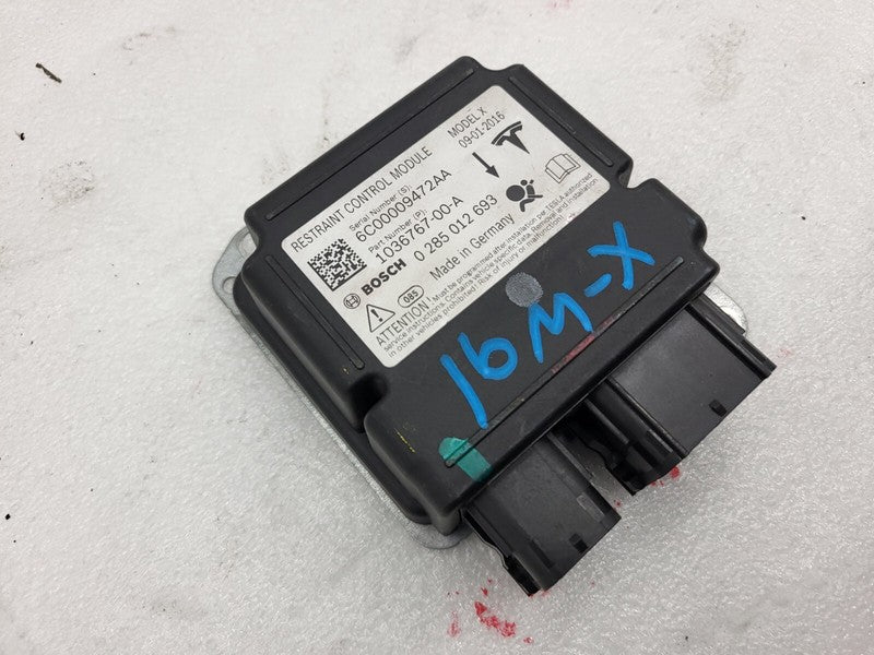103676700A ⭕ 16-20 Tesla Model X Safety Restraint Control Module (Crash Data) 1036767-00-A