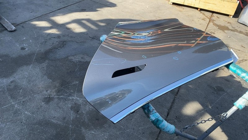 2012-2015 Tesla Model S MS Rear Driver Side Door Shell Panel Left LH Brown PPTI