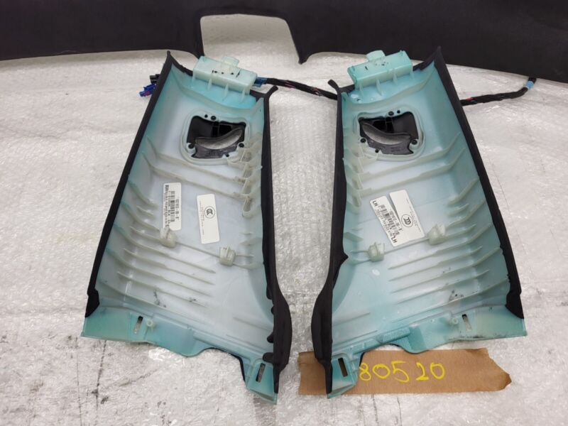 2016-2020 Tesla Model S SET of Ceiling Headliner Sunvisor Upper A + B + C-Pillar