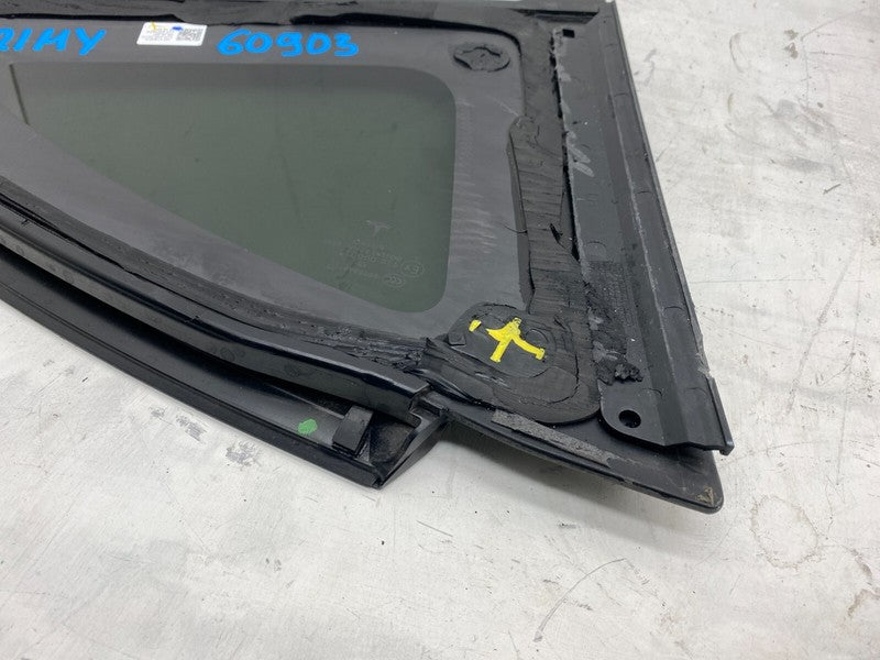 ⭕20-24 Tesla Model Y Rear Driver Side Quarter QTR Window Glass Left 14