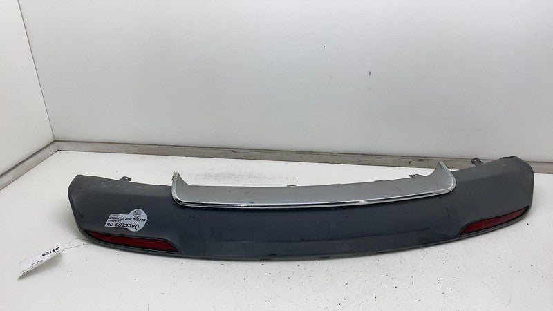 6009005 ⭕ 12-15 Model S Rear Bumper Lower Valance Diffuser + Chrome Trim Molding 6009005