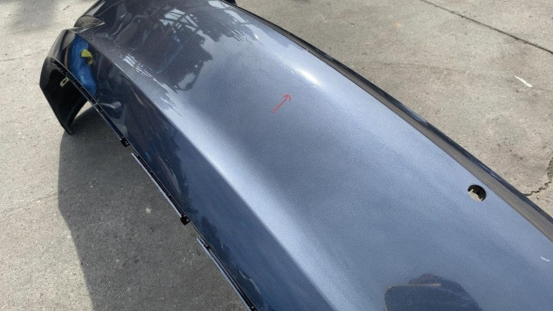 ⭕ 2017-2022 Tesla Model 3 M3 Rear Bumper Cover w/ Park Sensor Holes Gray - PMNG