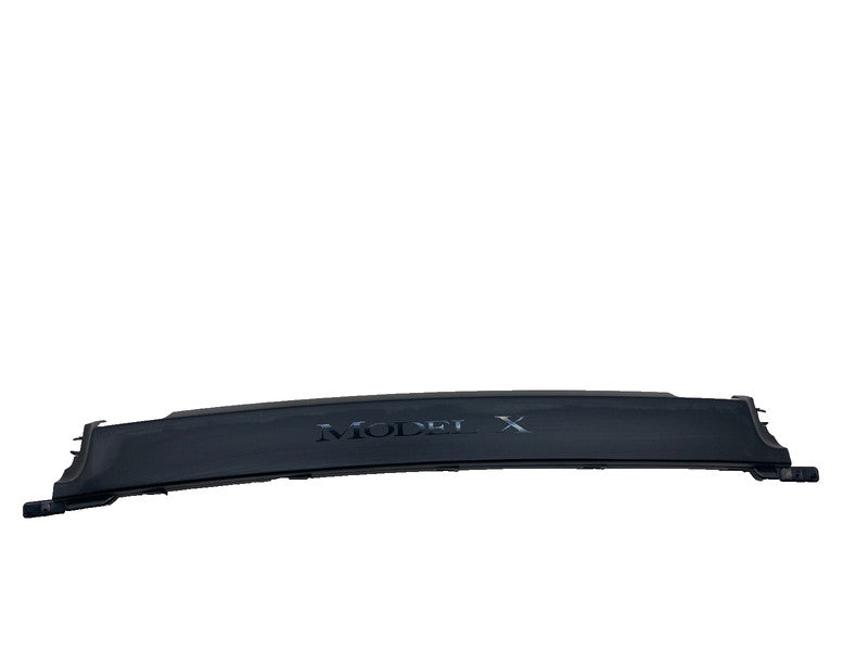 ⭕ 16-20 Model X Rear Passenger Side Falcon Door Top Trim Panel Right 1