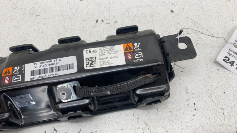 100526000G 2012-2015 Tesla Model S Front Passenger Side Lower Knee Airbag Right RH Assembly
