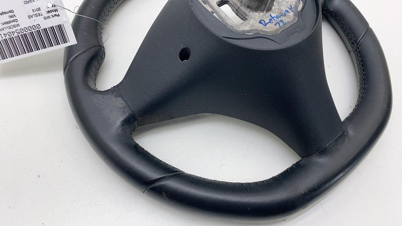 2012-2020 Tesla Model S X Driver Steering Wheel Black Assembly 1005279